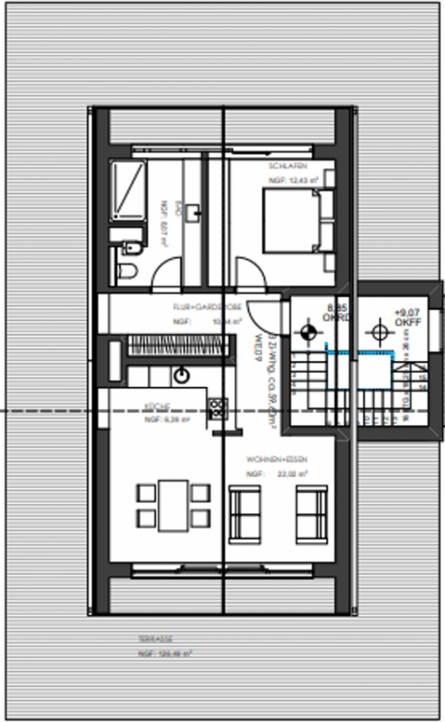 Grundriss WE 09