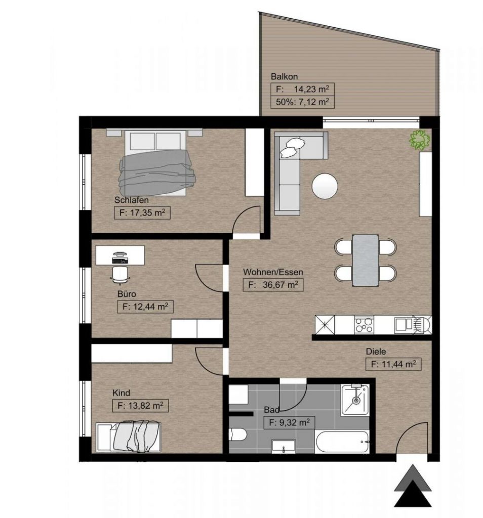 Wohnung 2